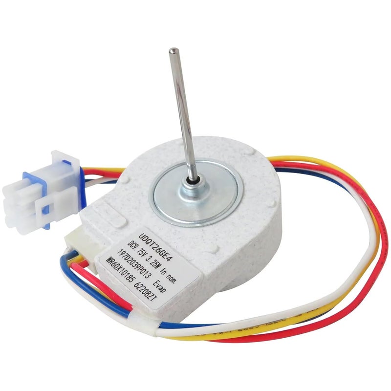 WR60X10185 Refrigerator Evaporator Fan Motor Replaces 197D2039P008 Fits General Electric Hotpoint - Image 2